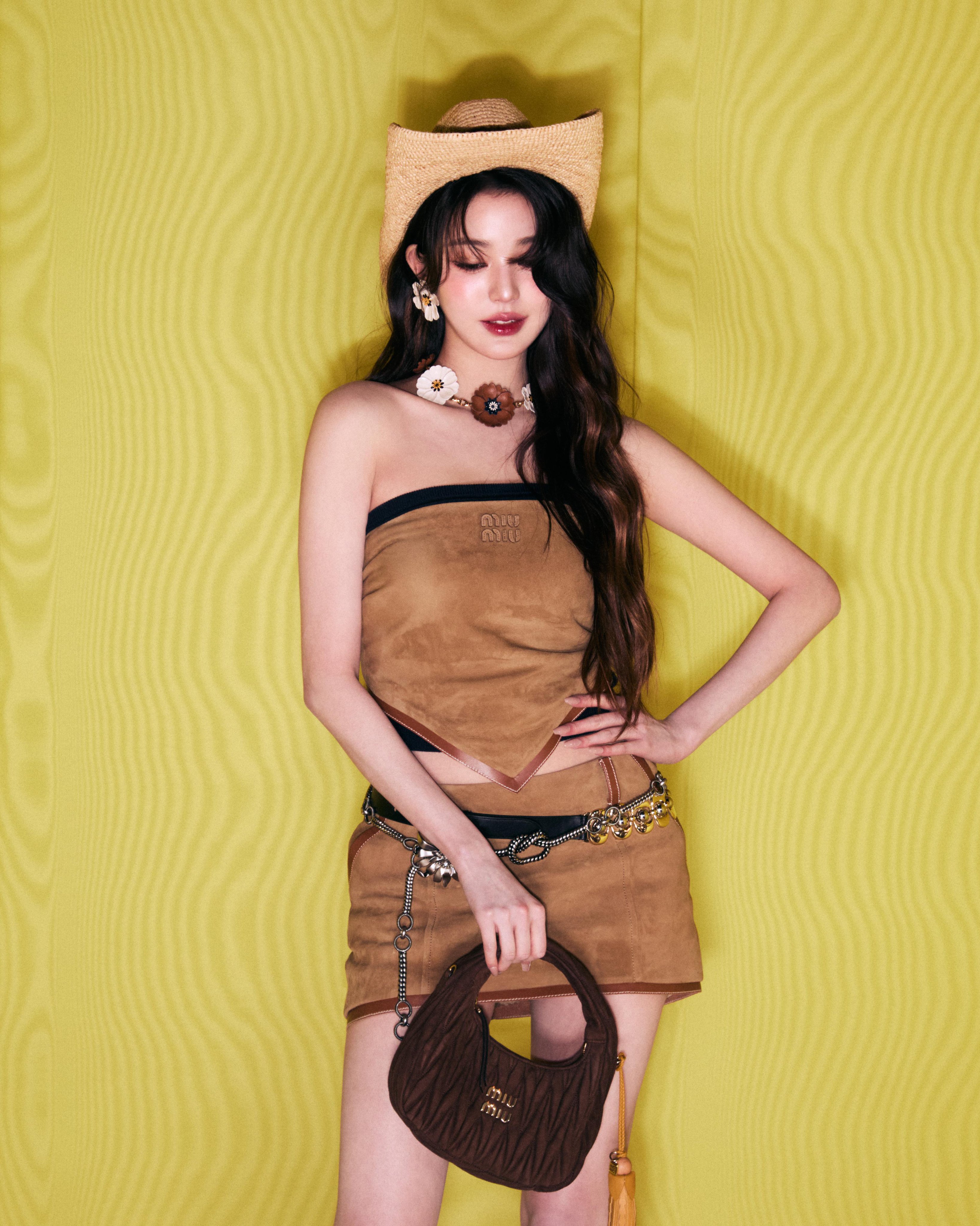 Wonyoung at Miu Miu Paris Fashion Week