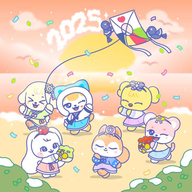 🎉 Sweet & Happy 2025 with MINIVE! 🎉
